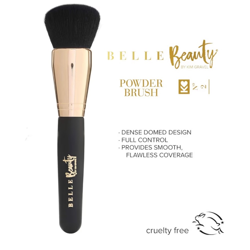 FREE SHIPPING!! Belle Beauty Powder Brush  No. 2
